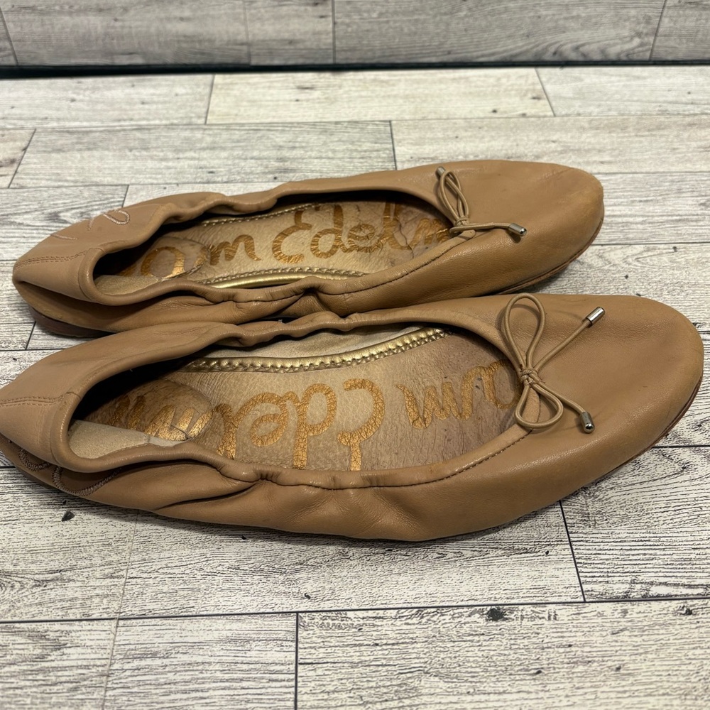 Sam Edelman Women's Brown Leather Flats